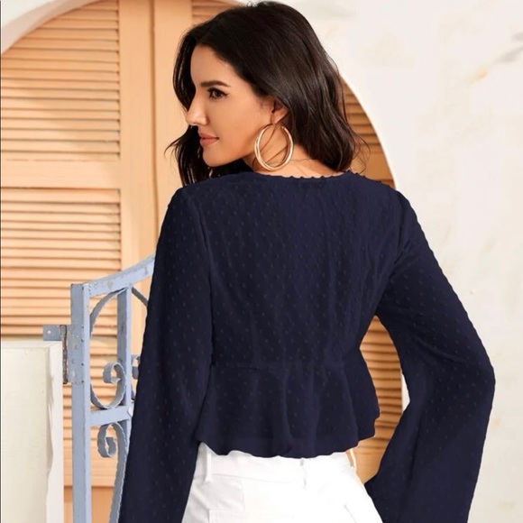 Shein blue top - Picture 2 of 2